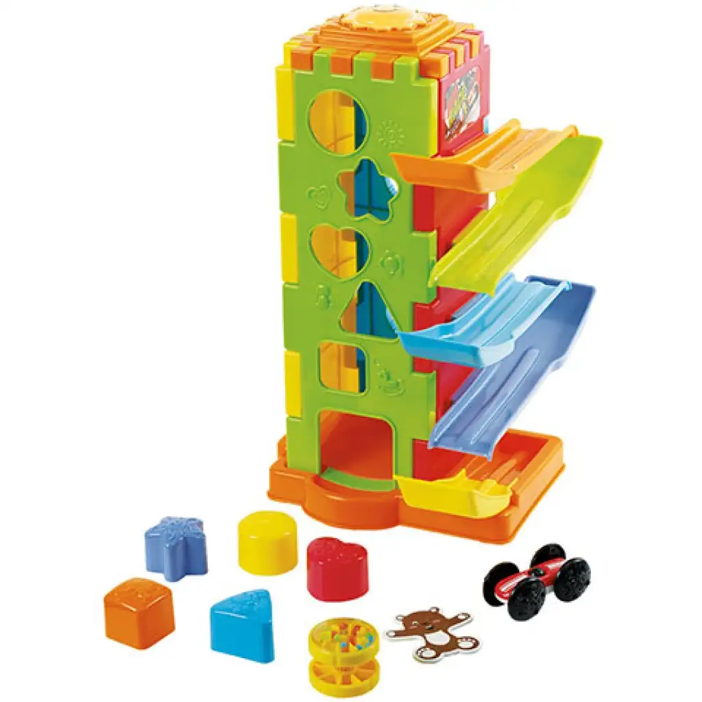imagen de Playgo: juego de torre de desarrollo de habilidades para bebés 5 en 1 2