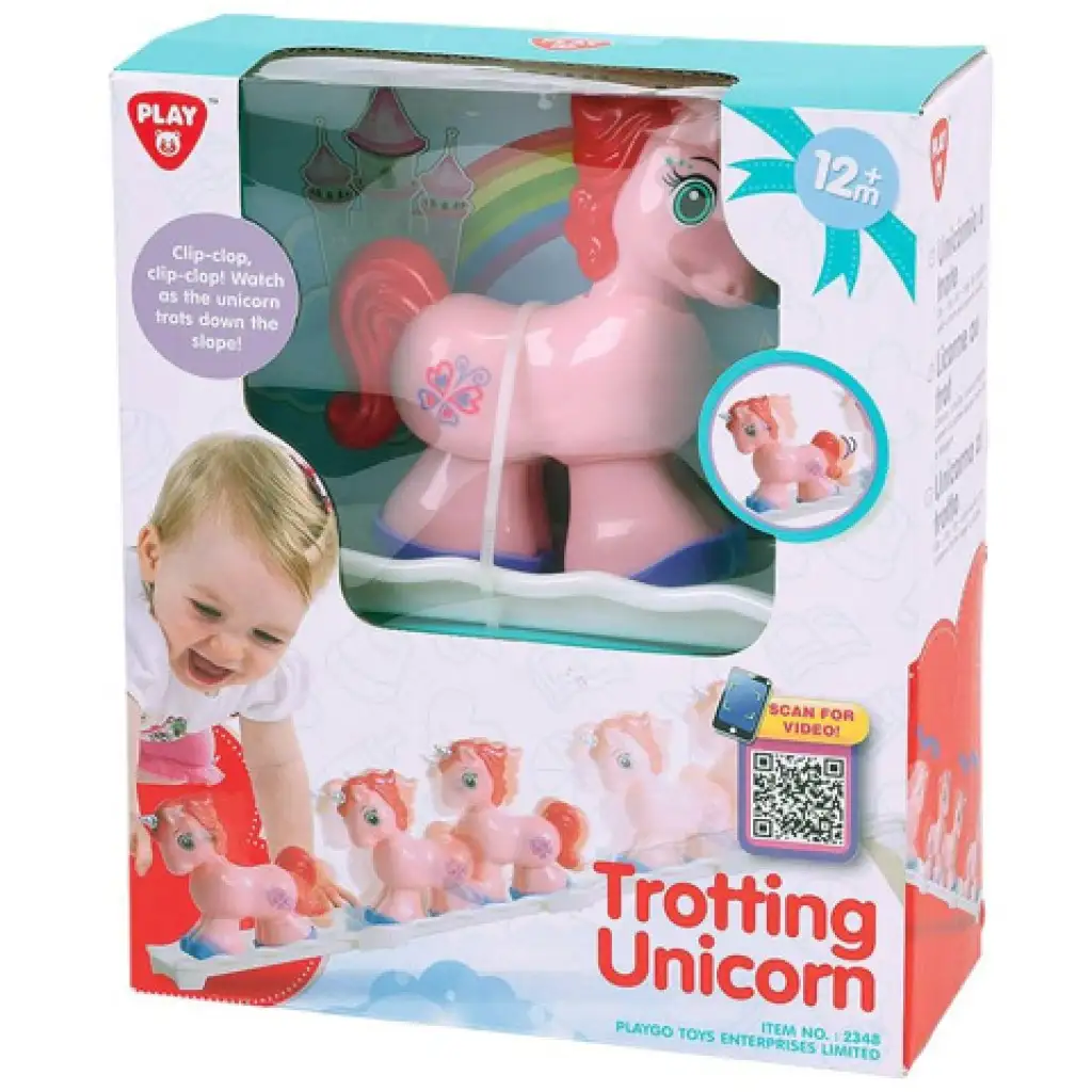 imagen de Playgo: Juguete de trote unicornio 1