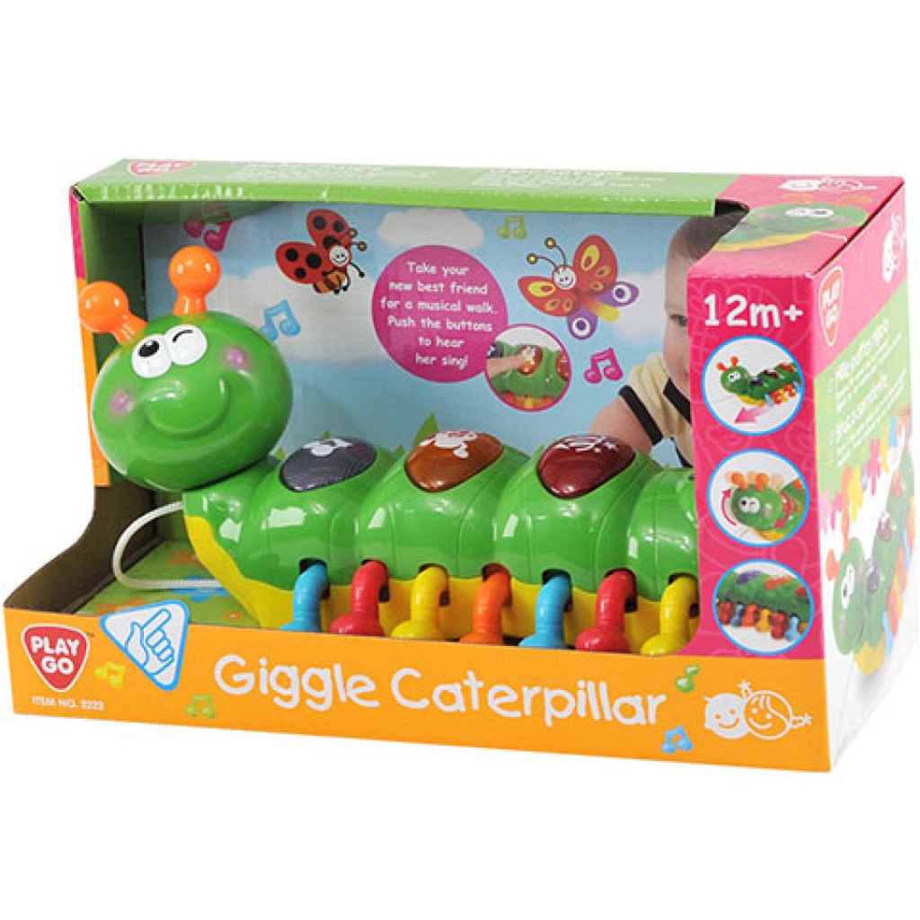 imagen de Playgo: Oruga bebé musical tirada 1