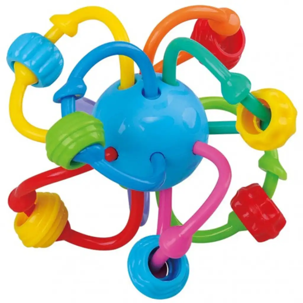 imagen de Playgo: Pelota de bebé laberinto arcoíris 2