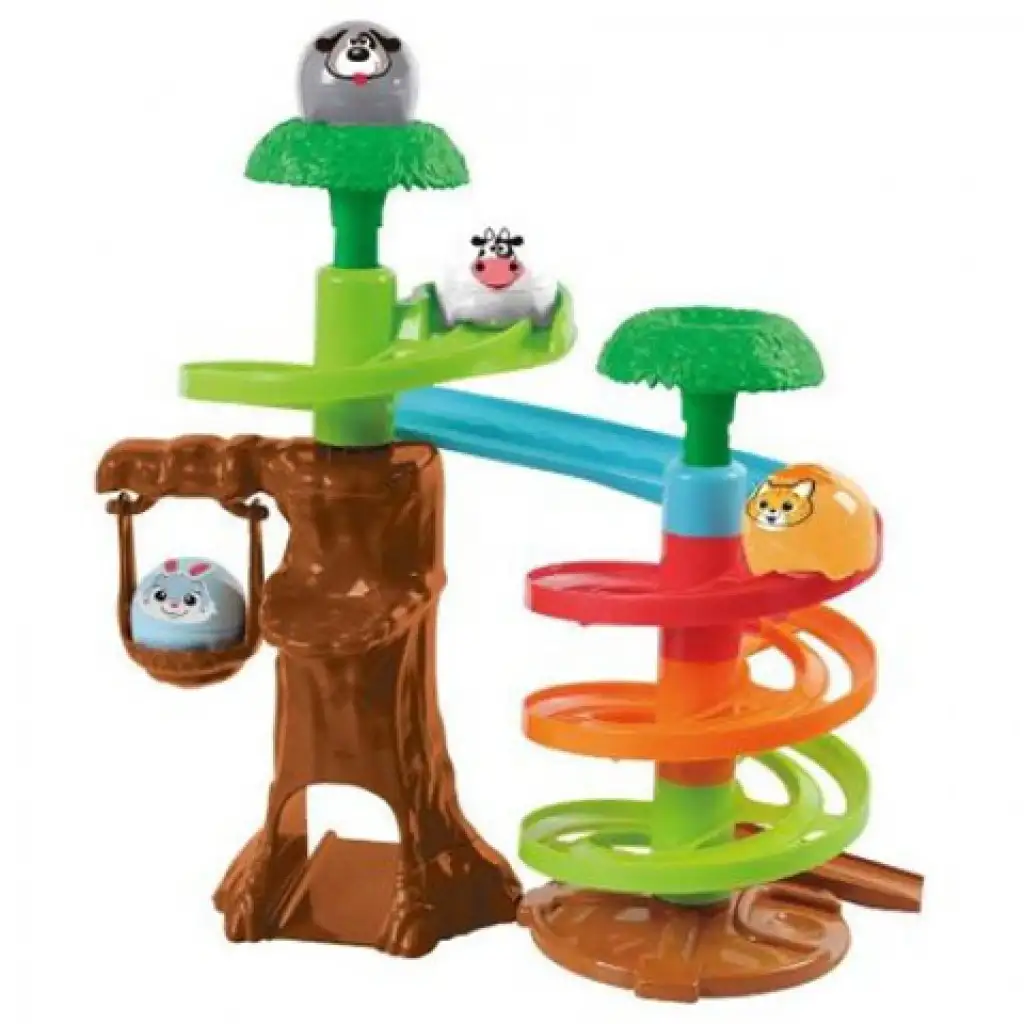 imagen de Playgo: Pista de bolas de animales de la selva 2