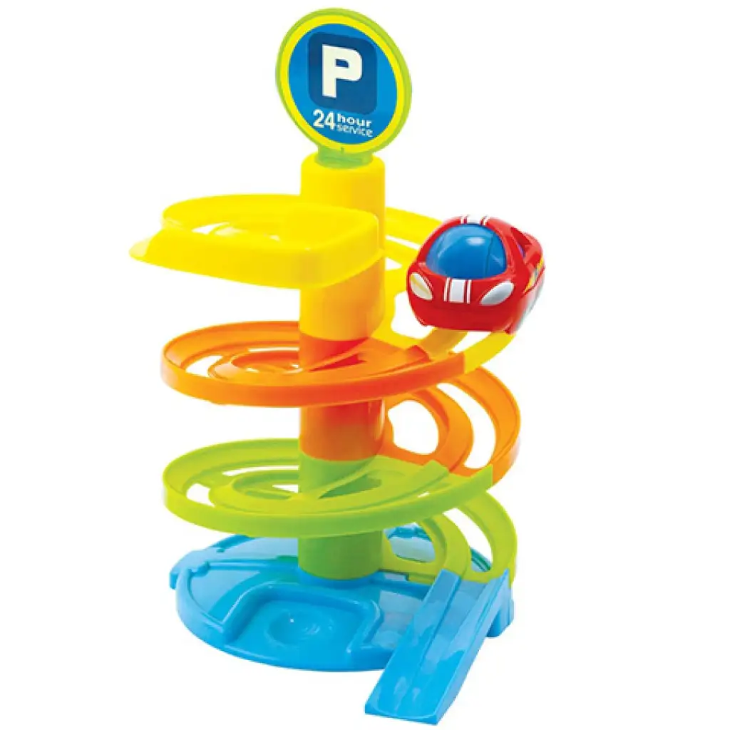 imagen de Playgo: Pista de espiral para coches bebé 2