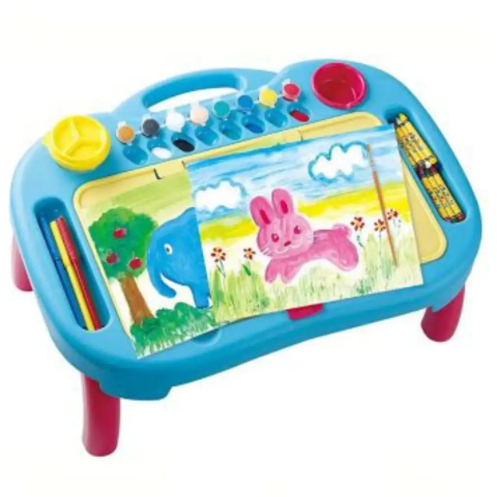 imagen de Playgo: Set de dibujo y pintura portátil 2