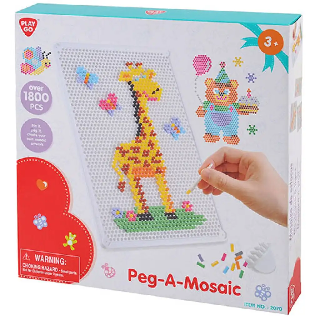 imagen de Playgo: Set de mosaico tamaño A4 1