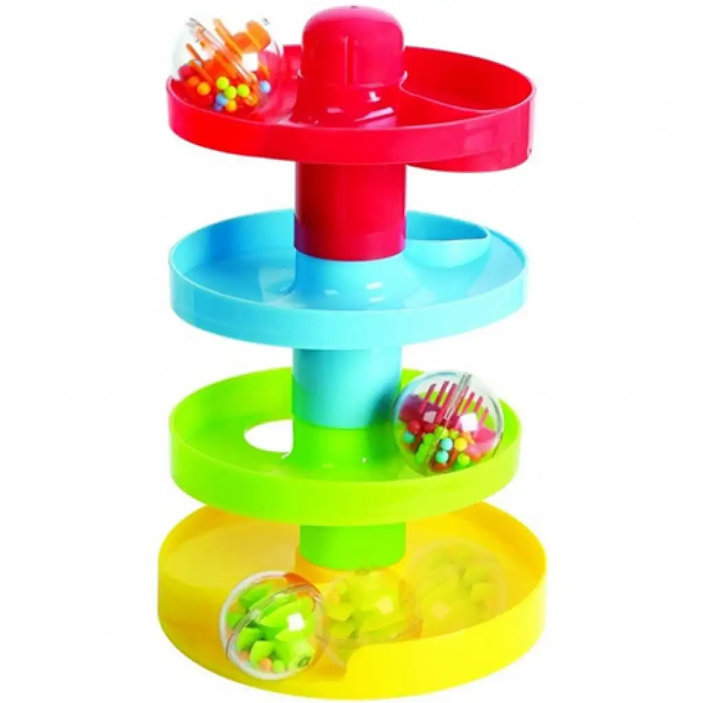 imagen de Playgo: Torre de bolas para bebés con tres bolas 2