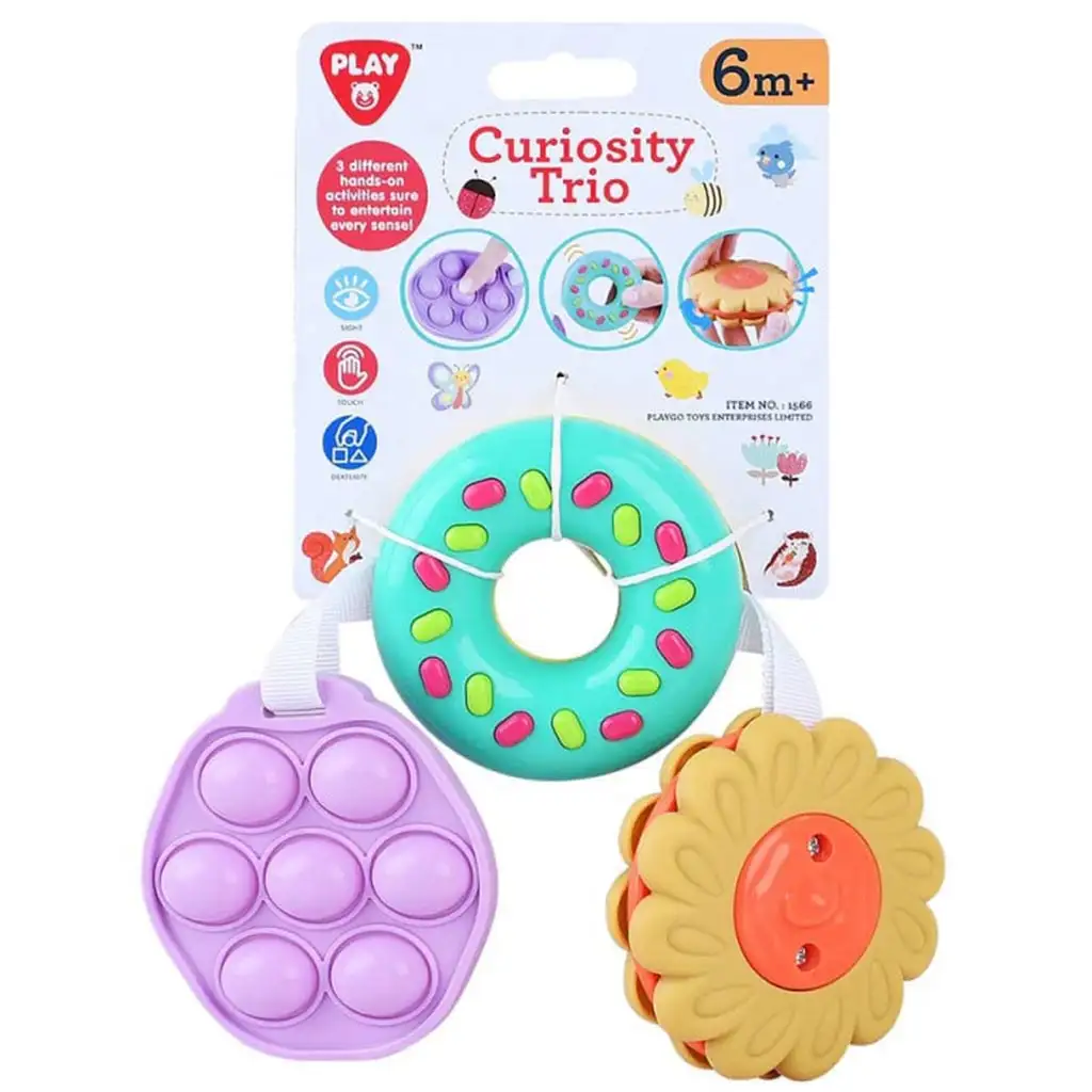 imagen de Playgo: Trío Divertido Juguete para Bebés 1