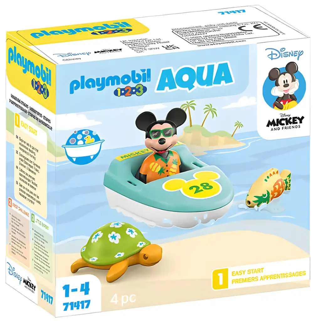 imagen de Playmobil: 1.2.3 & Disney: Micky navega (71417) 1
