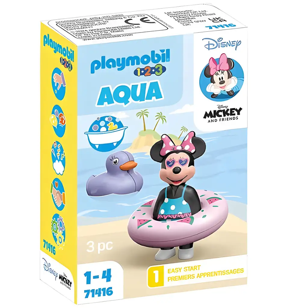 imagen de Playmobil: 1.2.3 & Disney: Minnie en la playa (71416) 1