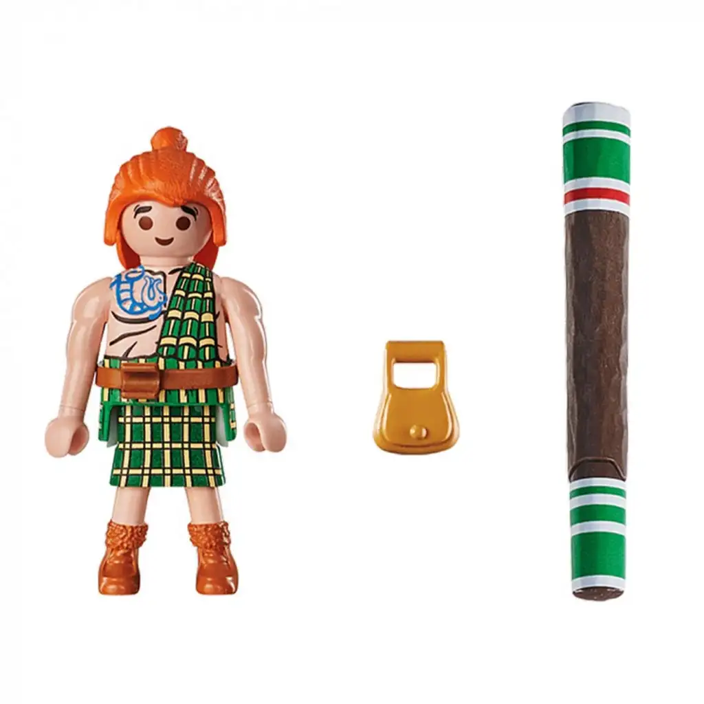 imagen de Playmobil: Asterix - Figura de Mac Olwad (71547) 2