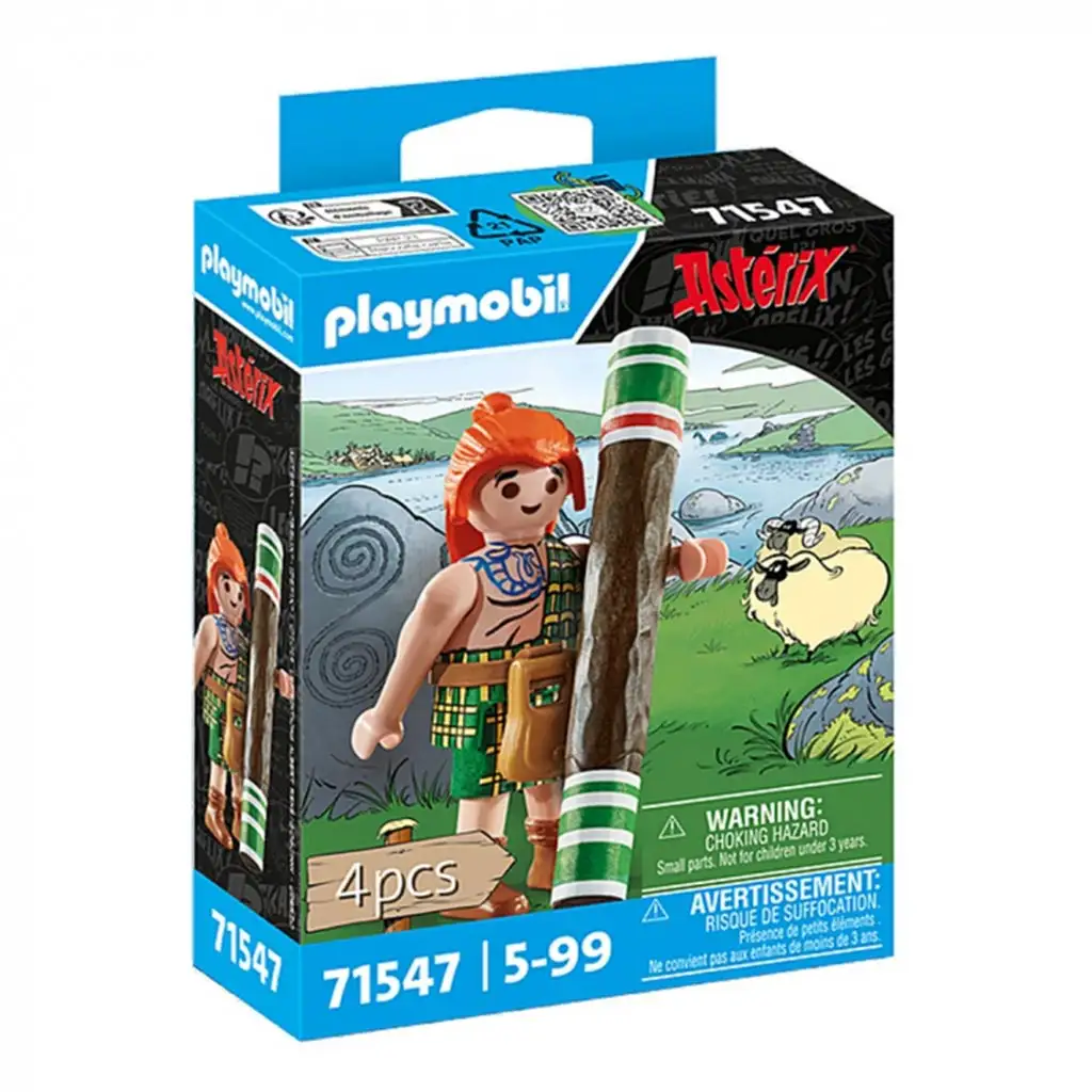 imagen de Playmobil: Asterix - Figura de Mac Olwad (71547) 1