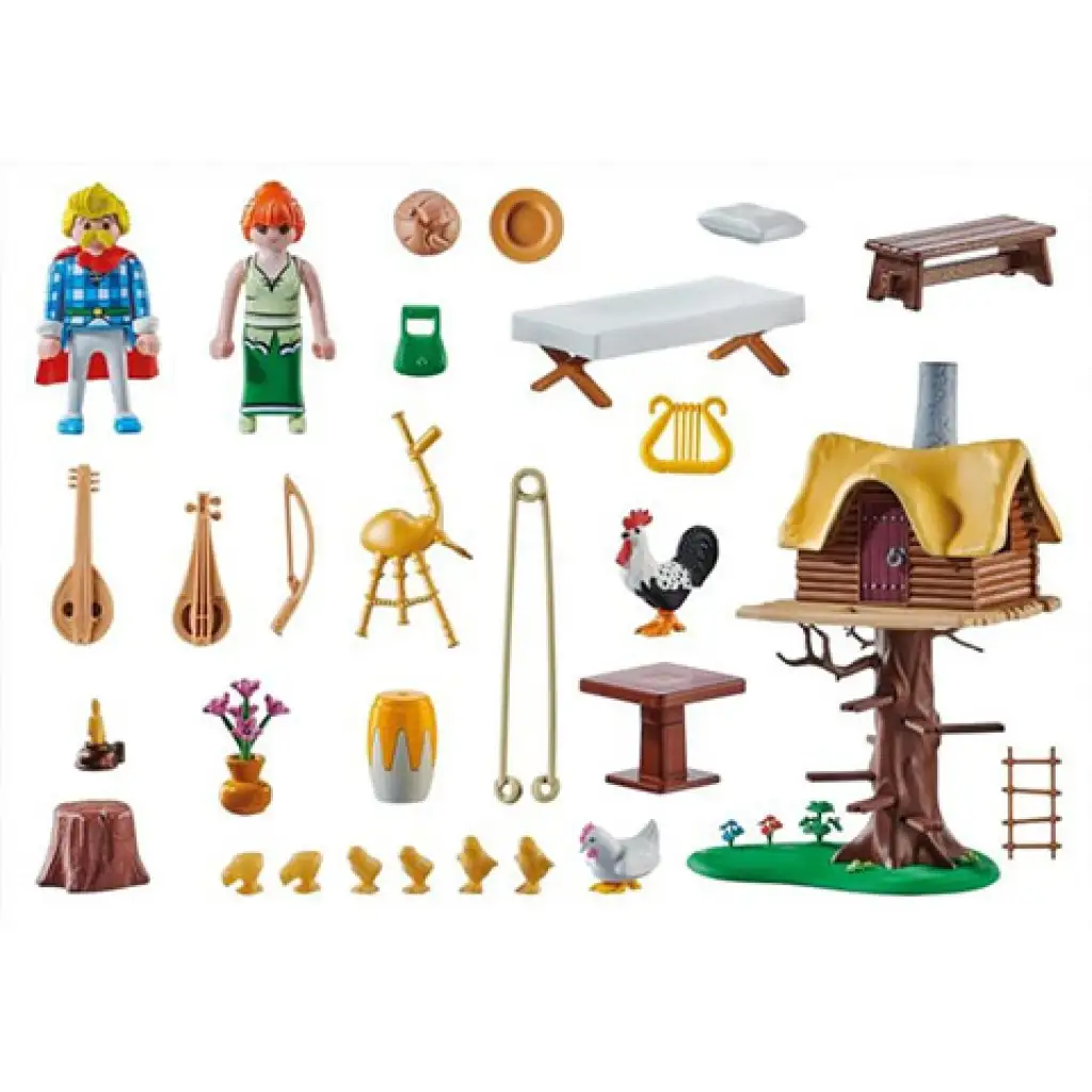 imagen de Playmobil: Asterix - Hangianix y la casa de madera (71016) 3