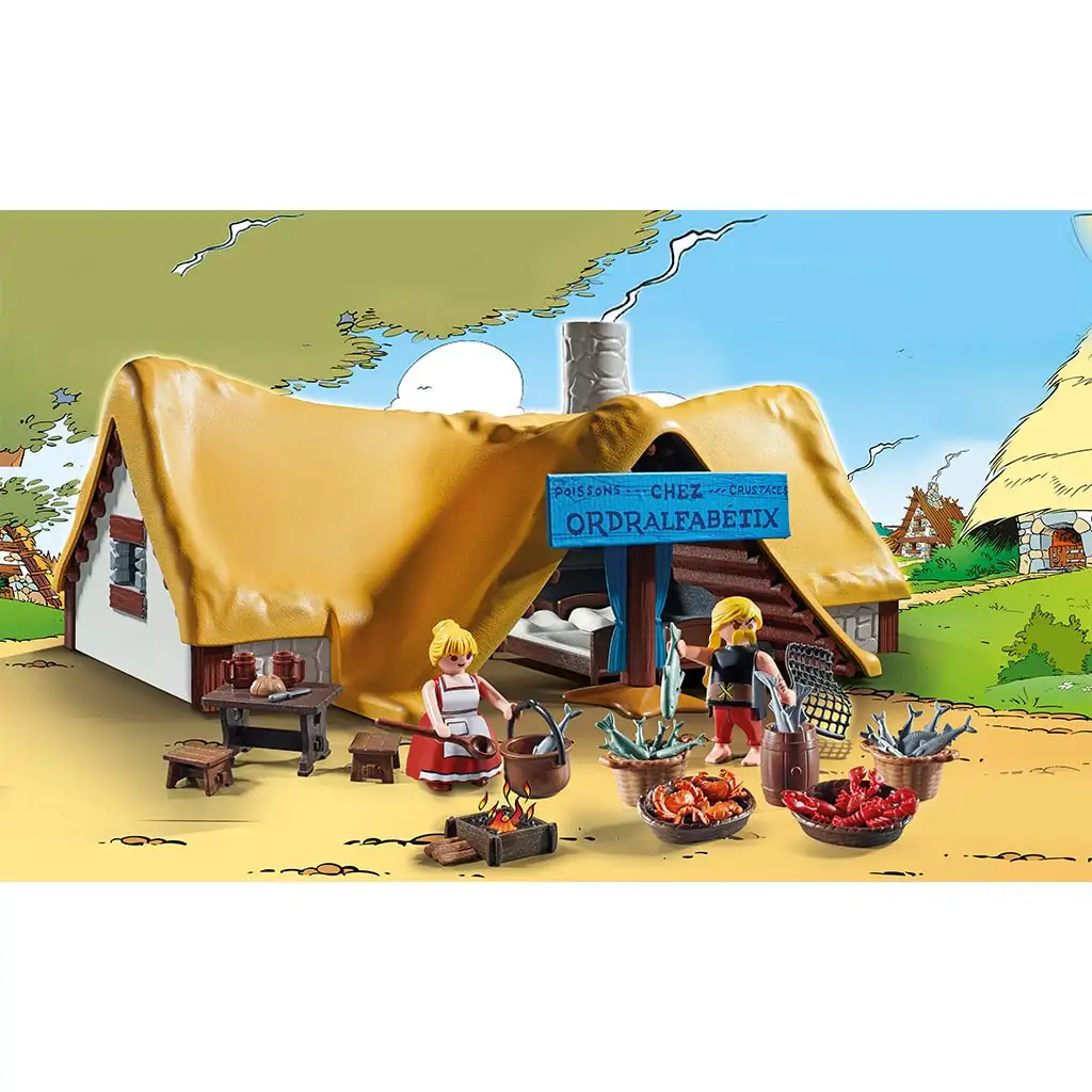 imagen de Playmobil: Asterix - La cabaña de Unhygienix (71266) 2