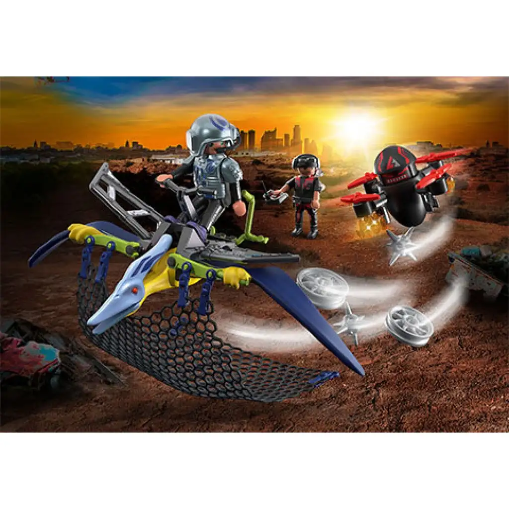 imagen de Playmobil: Dino Rise - Pteranodon: Ataque desde el aire (70628) 2