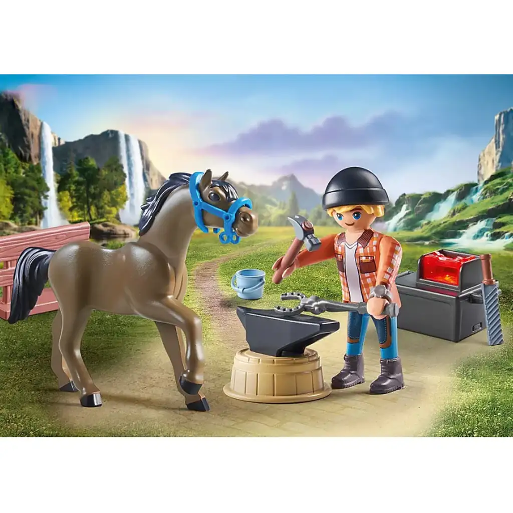 imagen de Playmobil: Herrero Ben & Achilles (71357) 3