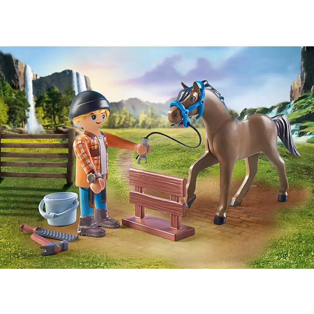 imagen de Playmobil: Herrero Ben & Achilles (71357) 4