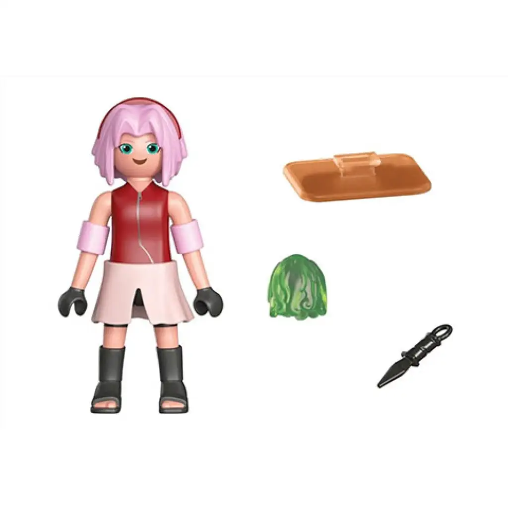 imagen de Playmobil: Naruto - figura de Sakura (71098) 2