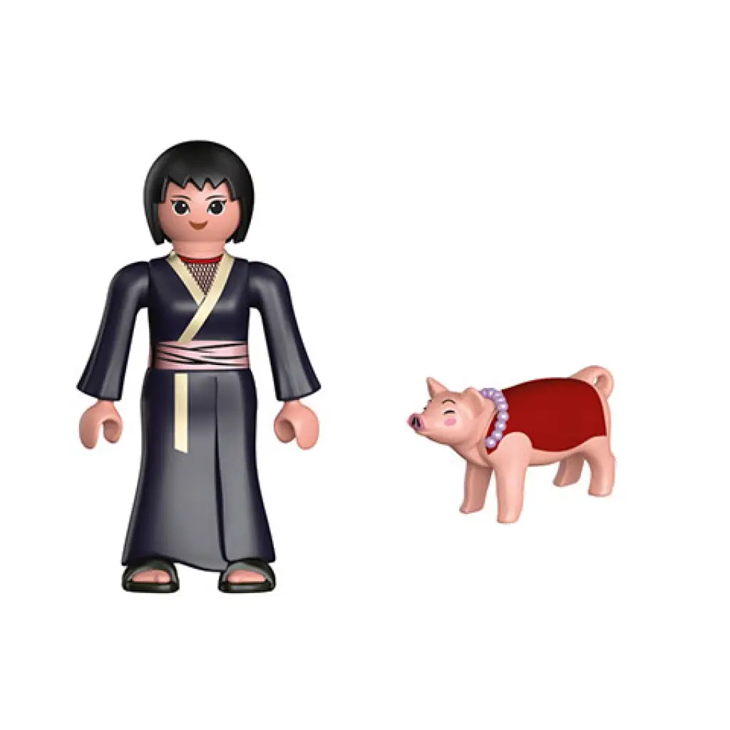 imagen de Playmobil: Naruto - Figura de Shizune (71115) 2