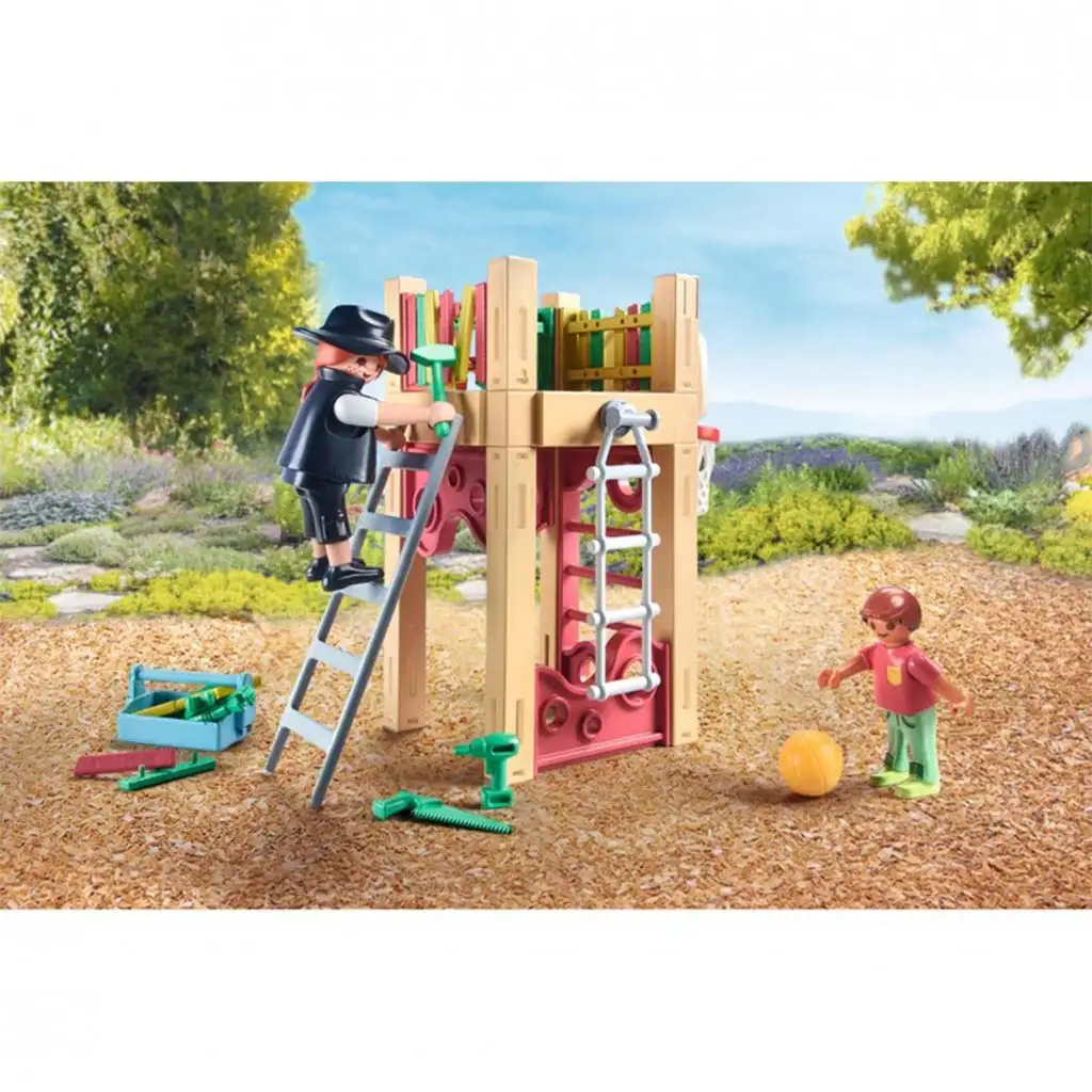 imagen de Playmobil: Niña carpintera trabajadora (71475) 3