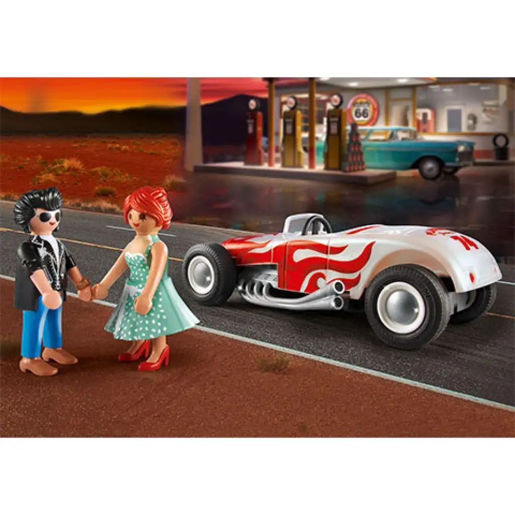 imagen de Playmobil: Paquete de Inicio Hot Rod (71078) 3