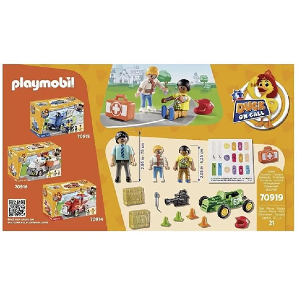 imagen de Playmobil: Pato en Llamada Rescate en Competencia (70919) 4