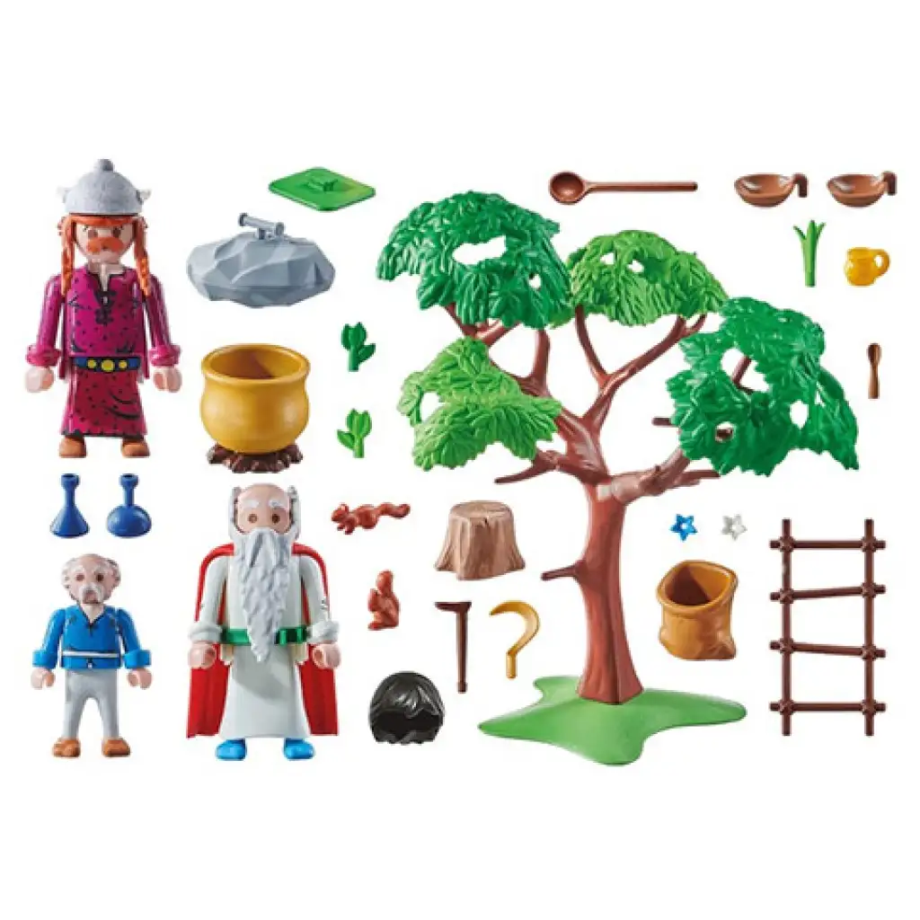imagen de Playmobil: Preparación de pociones de Magicoturmix (70933) 2