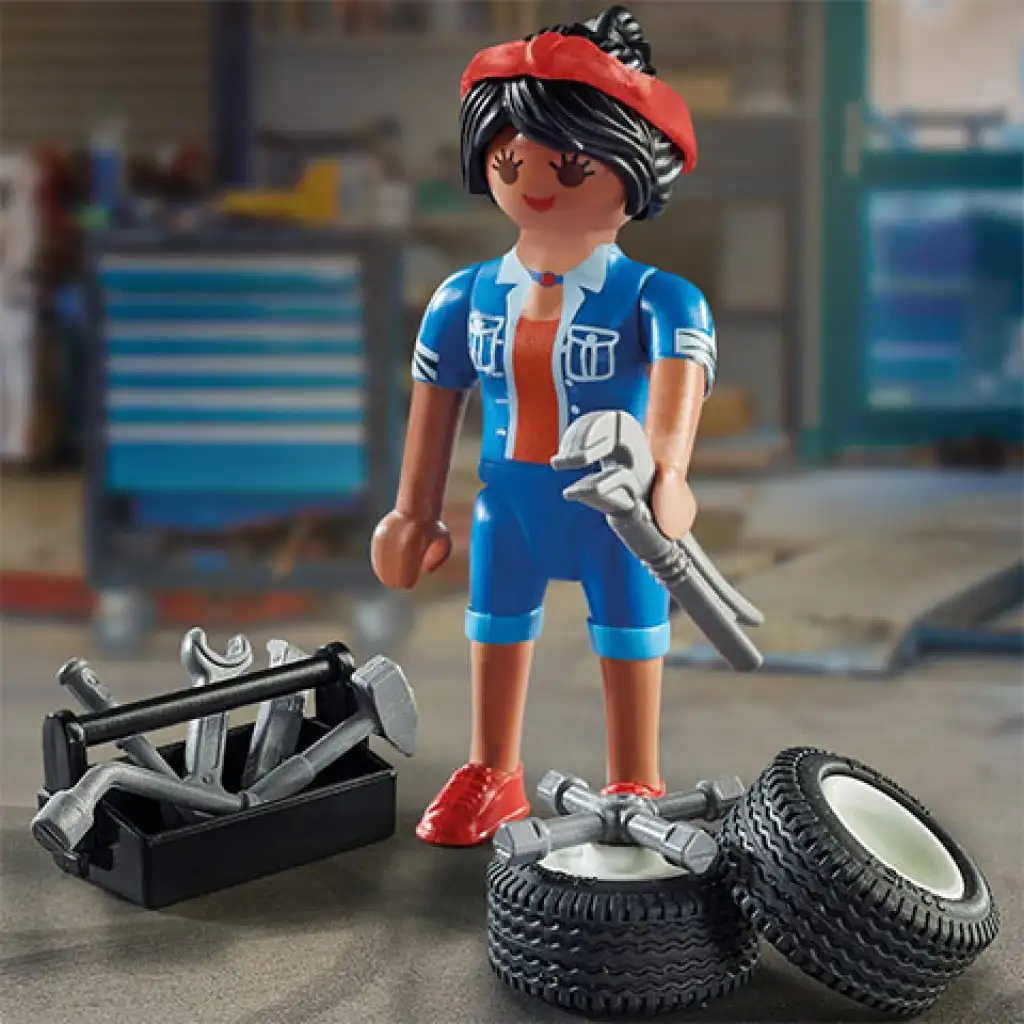 imagen de Playmobil: Special PLUS - Mecánico de automóviles (71164) 3