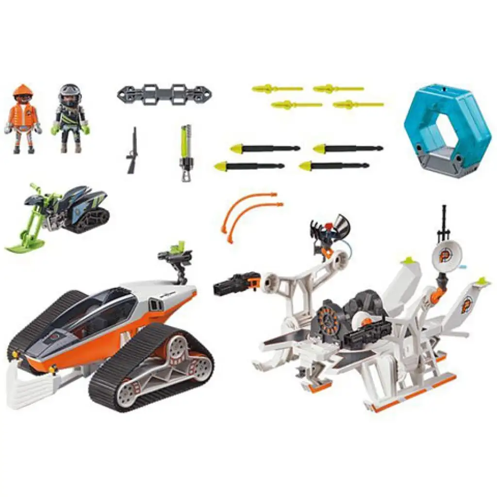 imagen de Playmobil: Top Agents - SPY TEAM Trineo de Comando (70230) 2