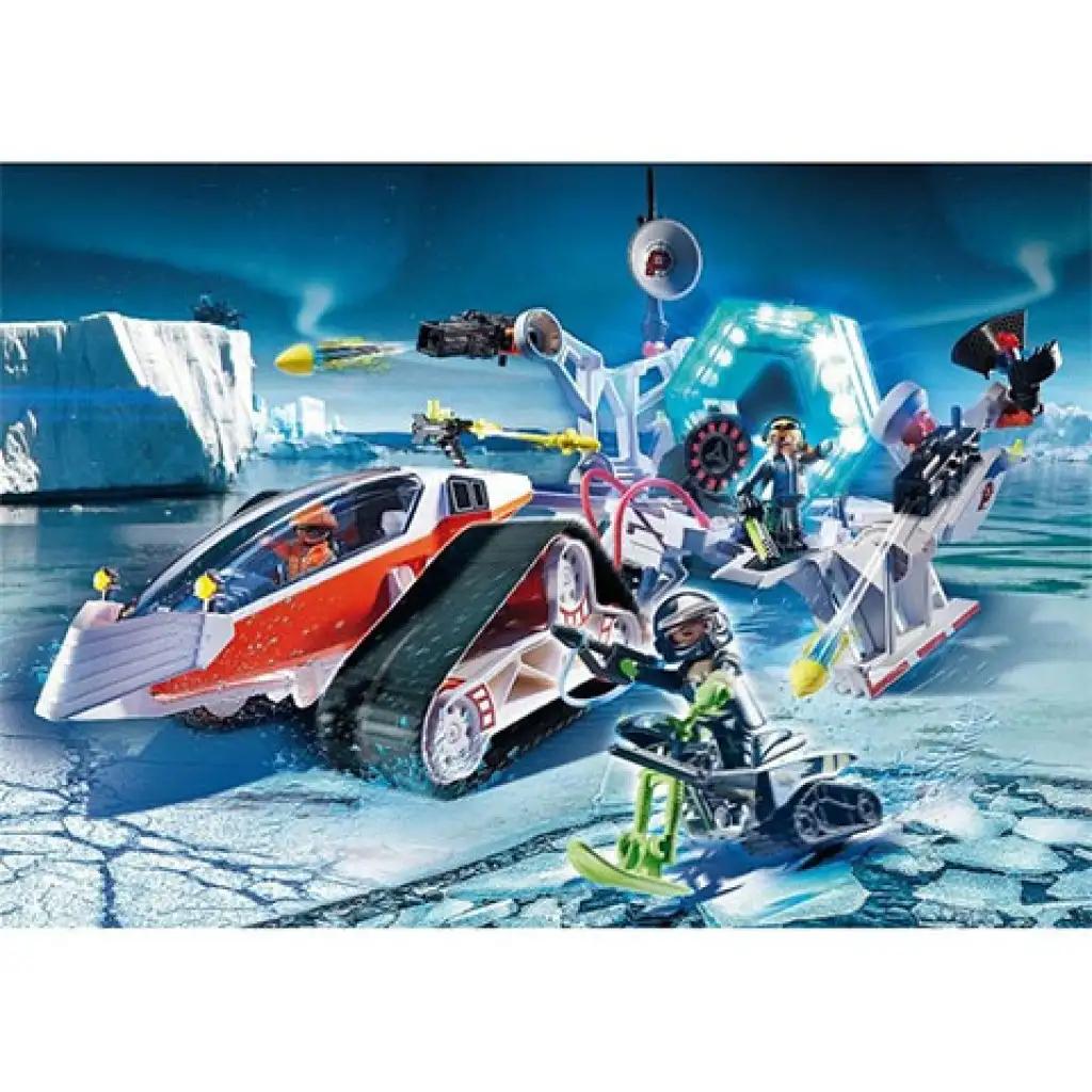 imagen de Playmobil: Top Agents - SPY TEAM Trineo de Comando (70230) 3