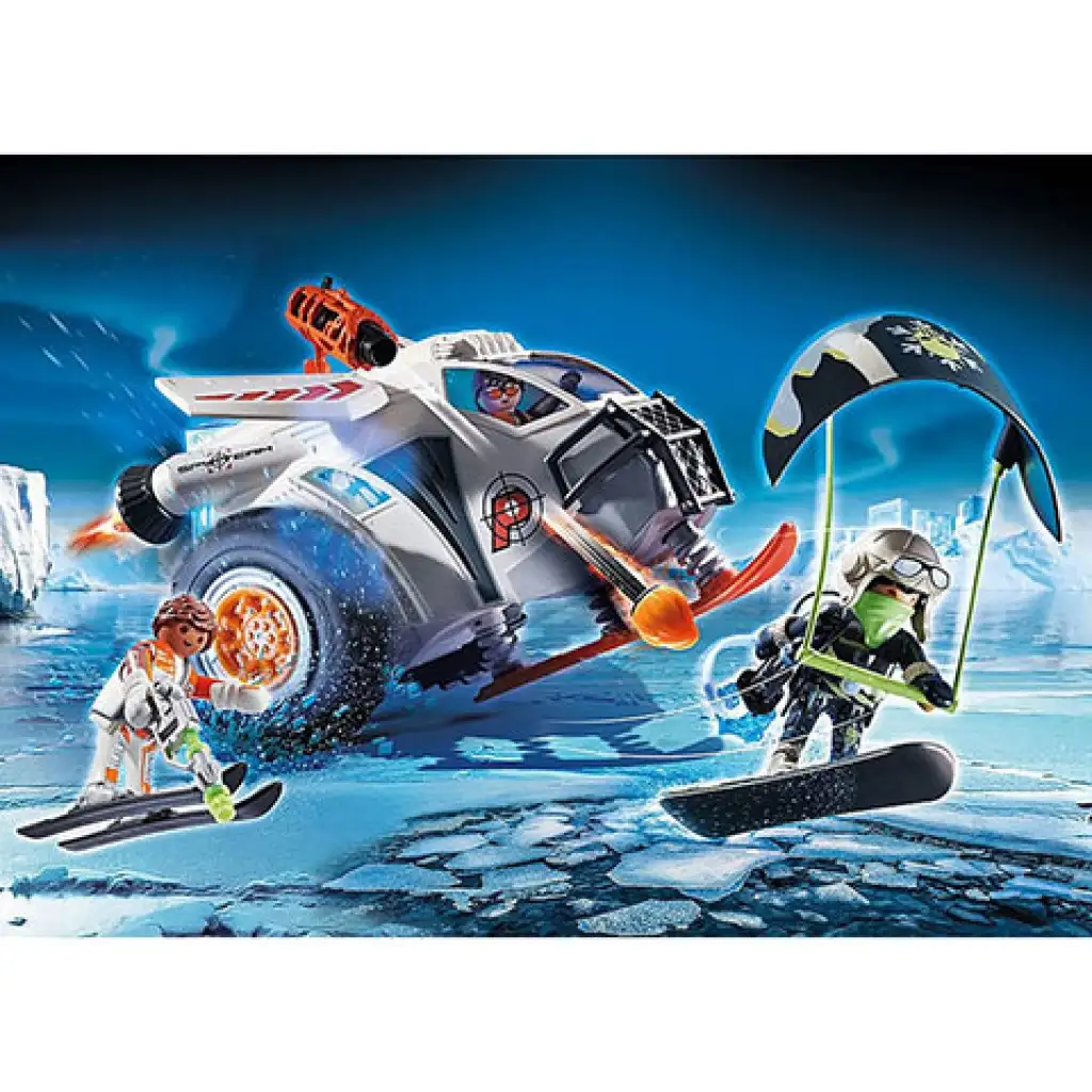 imagen de Playmobil: Top Agents - SPY TEAM Vehículo de Nieve (70231) 3