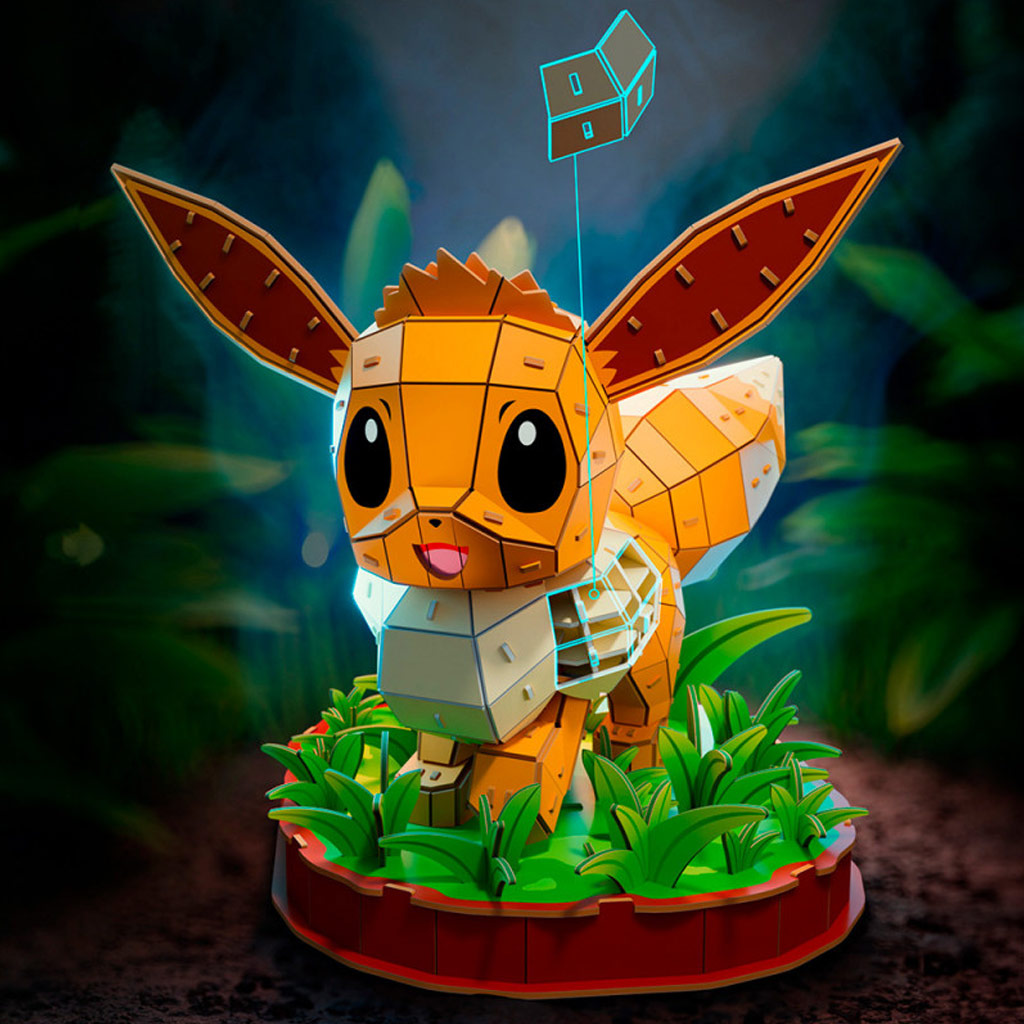 imagen de Pokémon – Eevee rompecabezas 4D - Spin Master 3