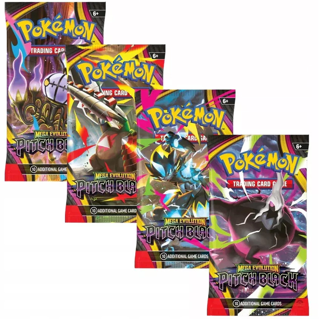imagen de Pokémon TCG: Mega Evolution Pitch Black paquete de cartas de refuerzo 1ud 1