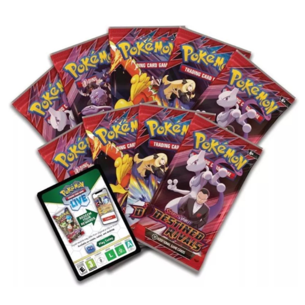 imagen de Pokémon TCG: SV10 Escarlata y Púrpura – Rivales Destinados Caja de Entrenador Élite del Centro Pokémon 3