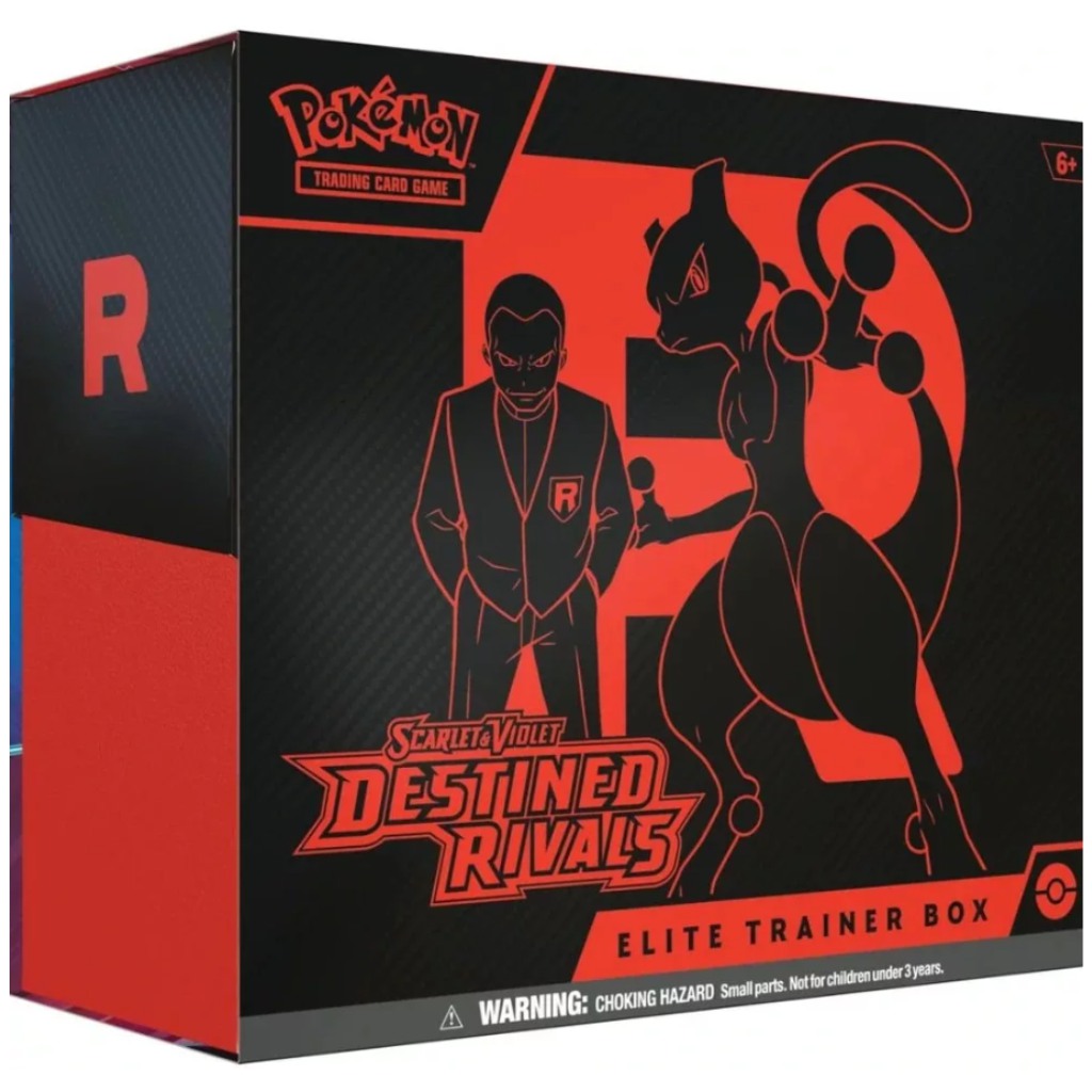 imagen de Pokémon TCG: SV10 Escarlata y Púrpura – Rivales Destinados Caja de Entrenador Élite del Centro Pokémon 1
