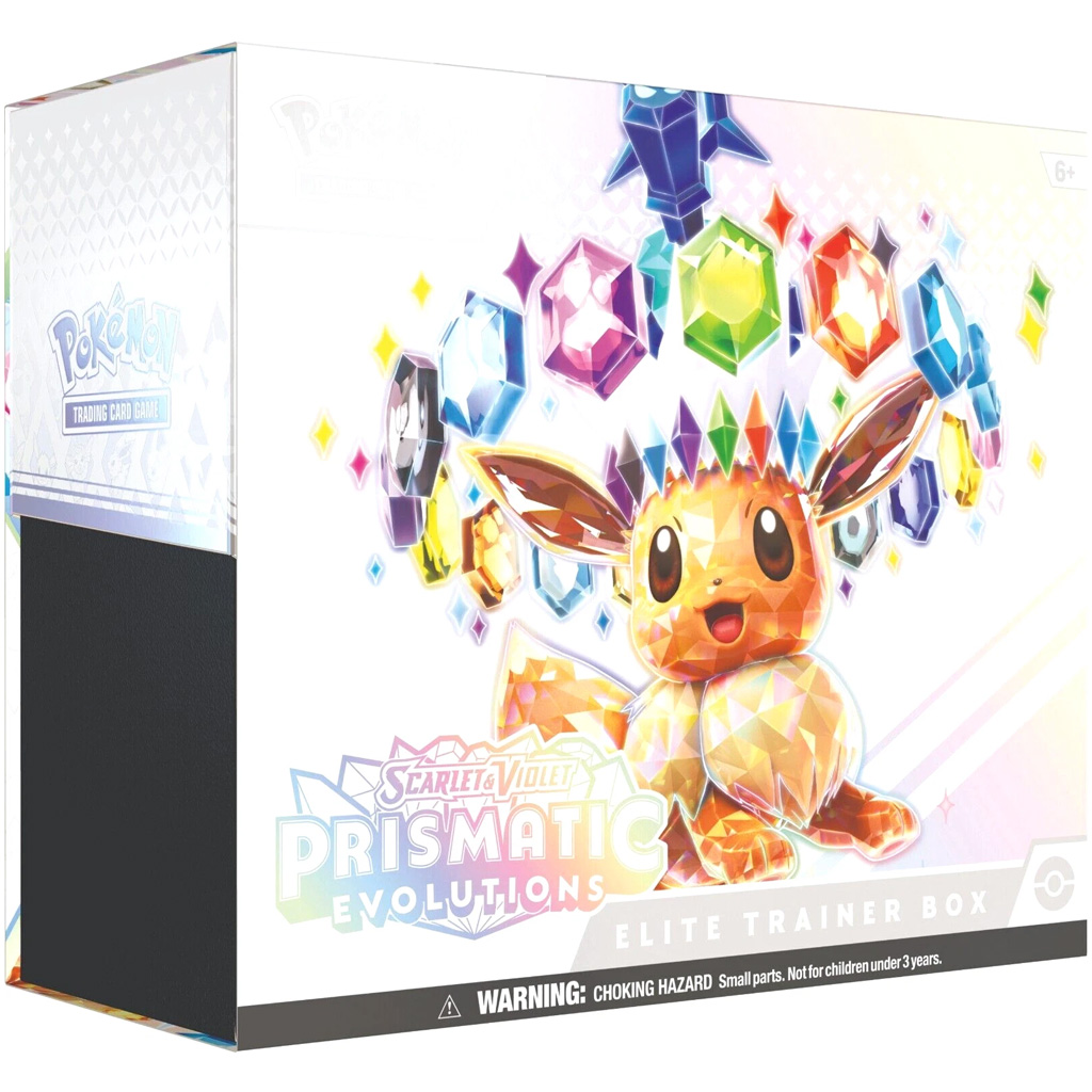 imagen de Pokémon TCG: SV8.5 Evoluciones Prismáticas Caja de Entrenador Élite con 9 sobres 1