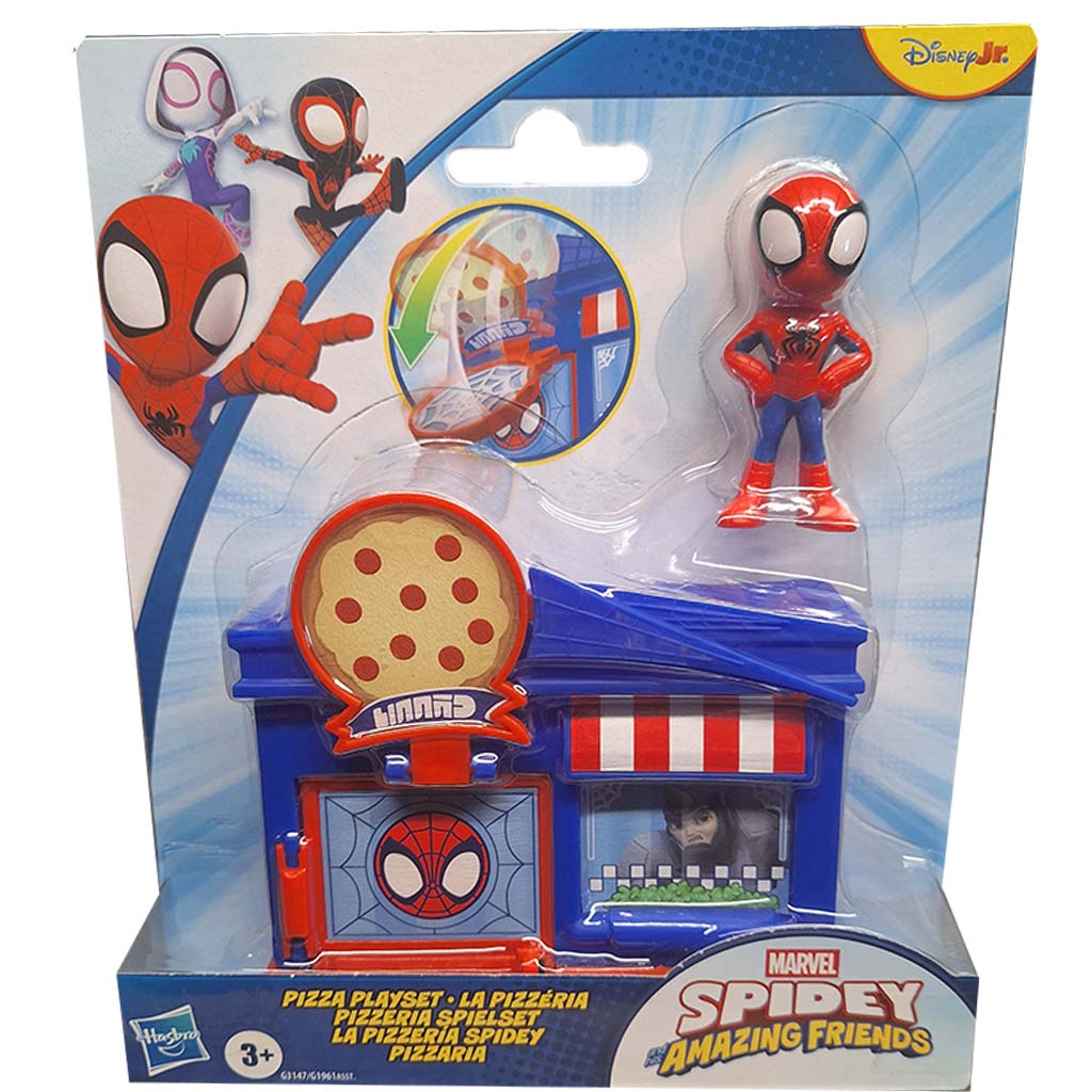 imagen de Póki y sus maravillosos amigos: Póki pizzería set de juego con figura - Hasbro 1