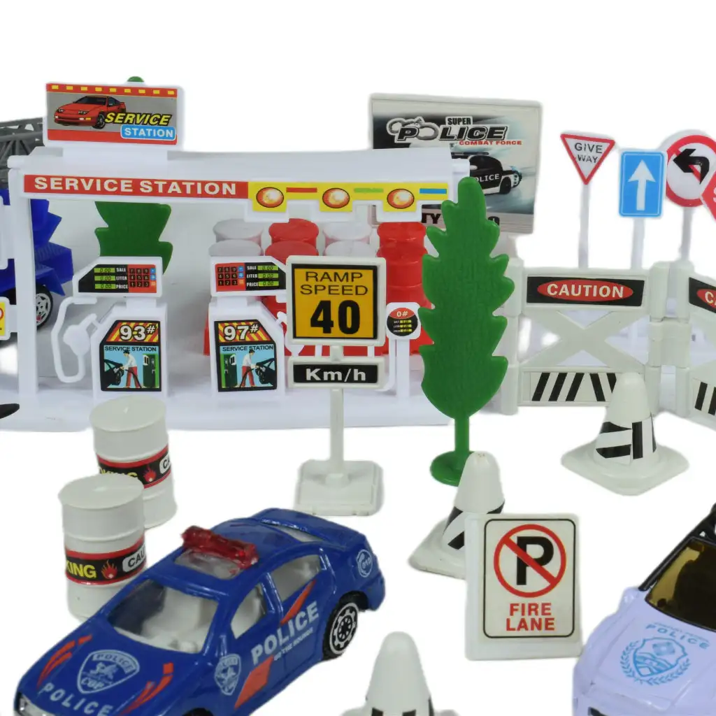 imagen de Policía Squad: Set de juego de policía con vehículos y accesorios en dos versiones 8
