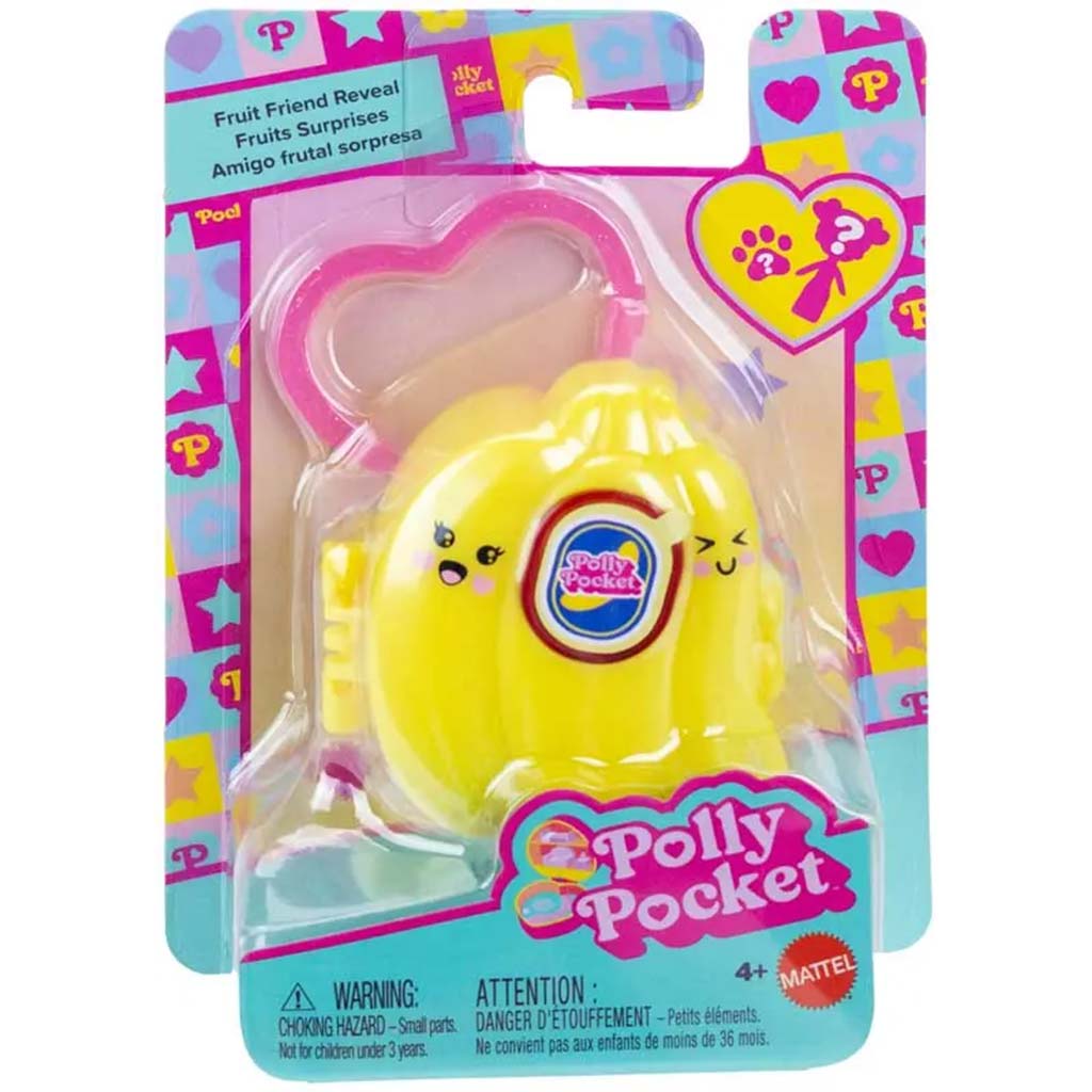 imagen de Polly Pocket Mini sorpresa Plátano - Mattel 1