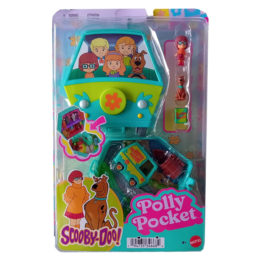 imagen de Polly Pocket Scooby Doo set de juego - Mattel 1