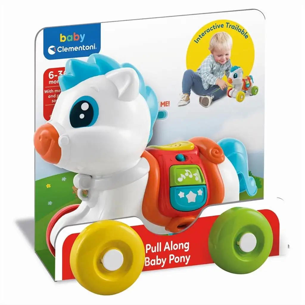 imagen de Poni musical tirable - Clementoni 1