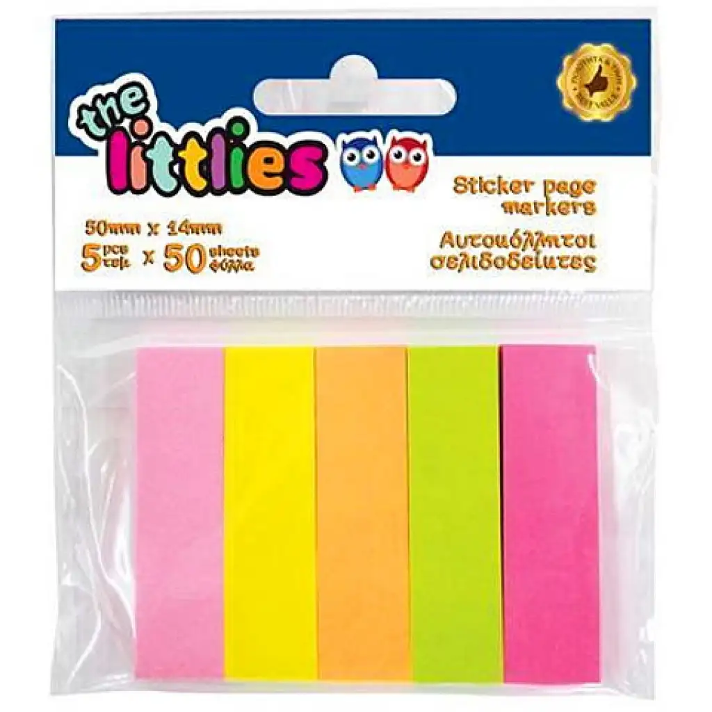 imagen de Post-it Neón 5x50ud 50x14mm 1