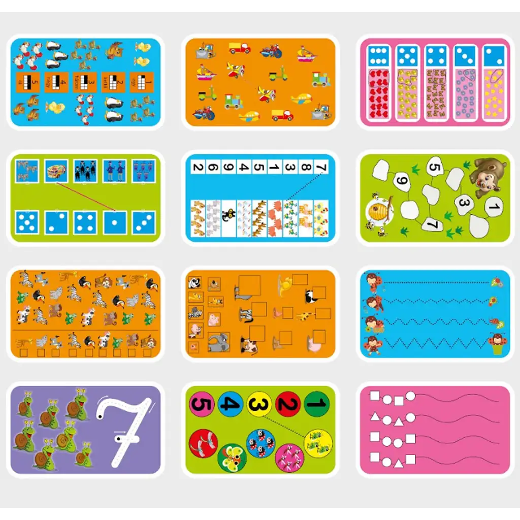 imagen de Preparándonos para la escuela – Tarjetas de desarrollo para niños de 4 a 6 años 2