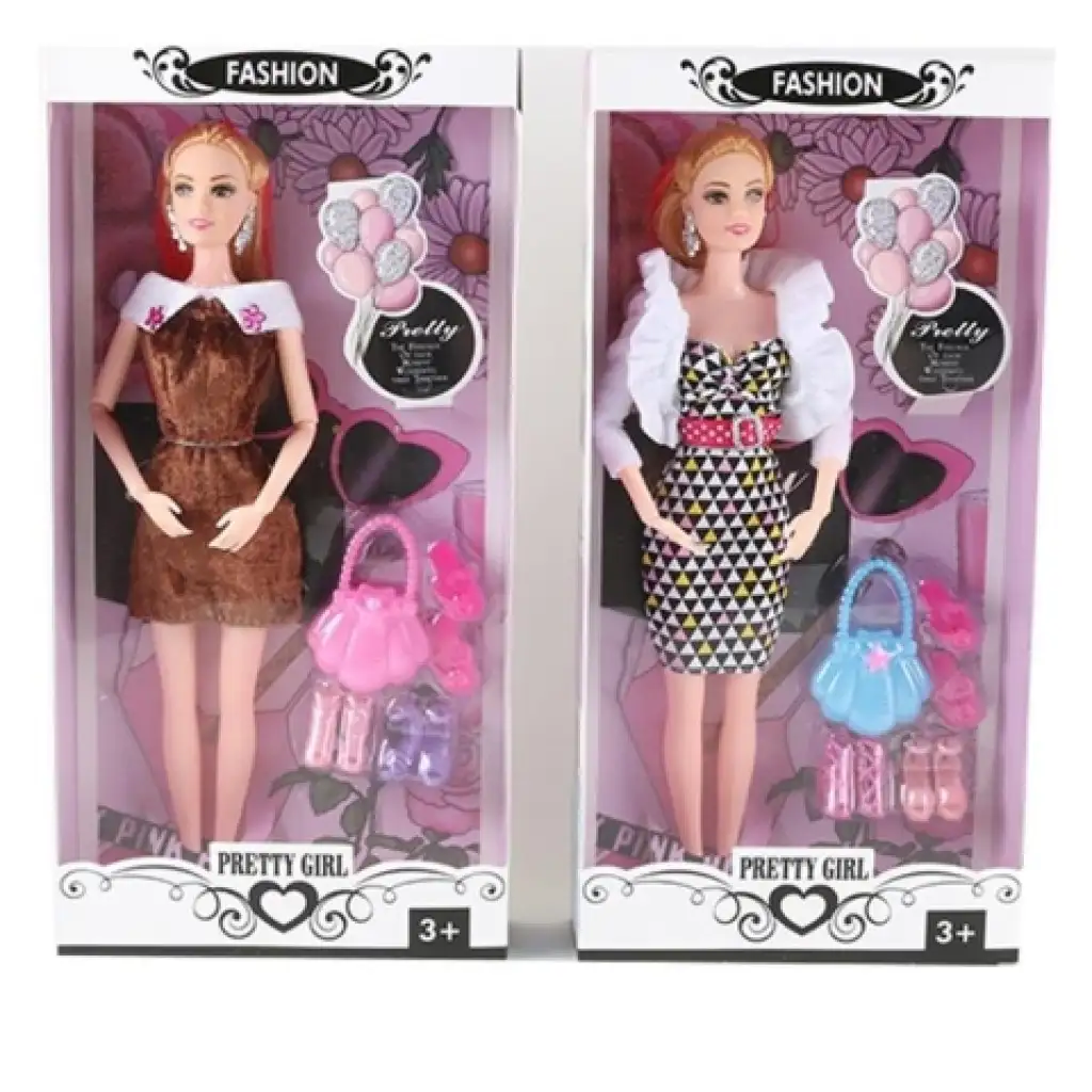imagen de Pretty Girl: Conjunto de muñeca de moda con accesorios en varias versiones de 30 cm 1
