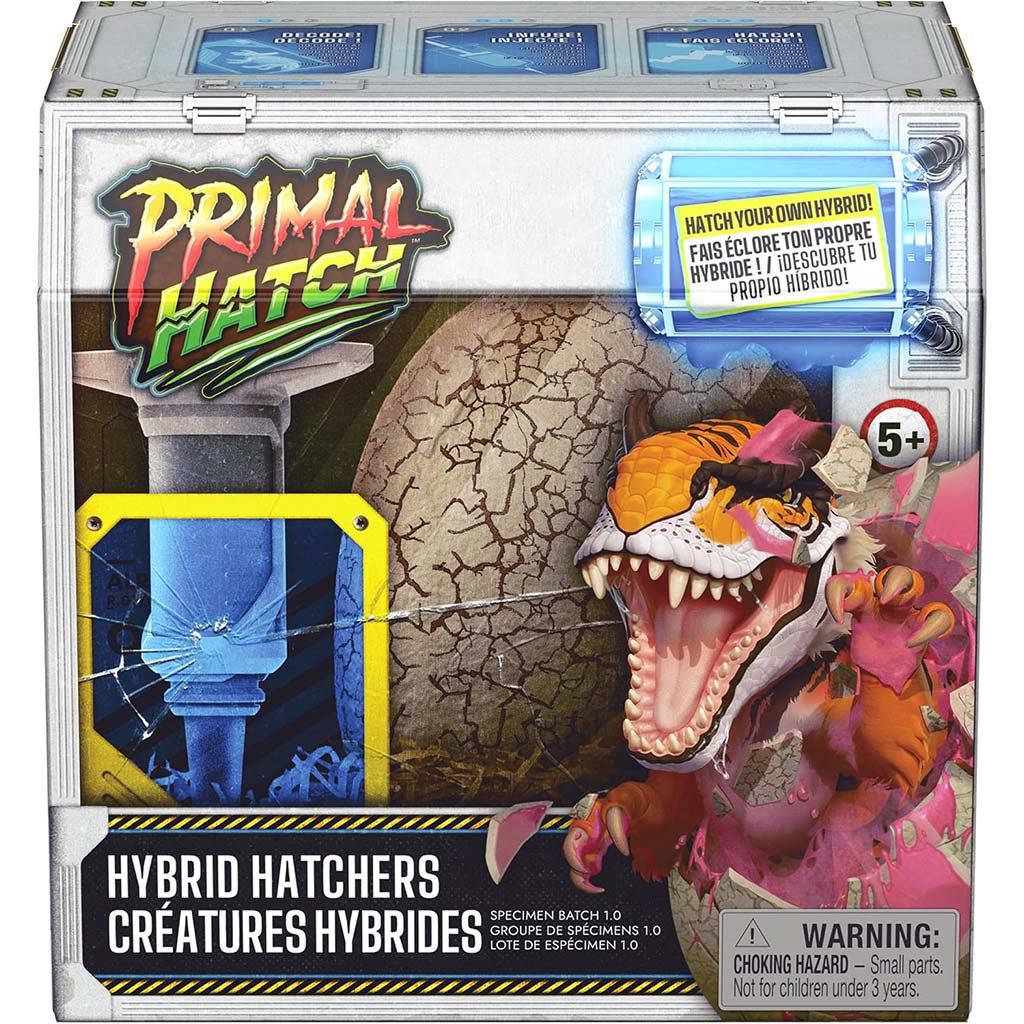 imagen de Primal Hatch Huevo de dinosaurio interactivo mini sorpresa - Spin Master 1