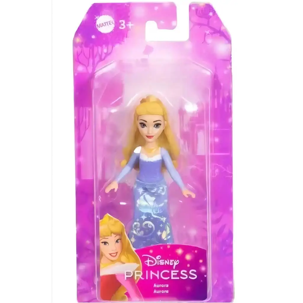 imagen de Princesas Disney: Mini Princesa Aurora - Mattel 1