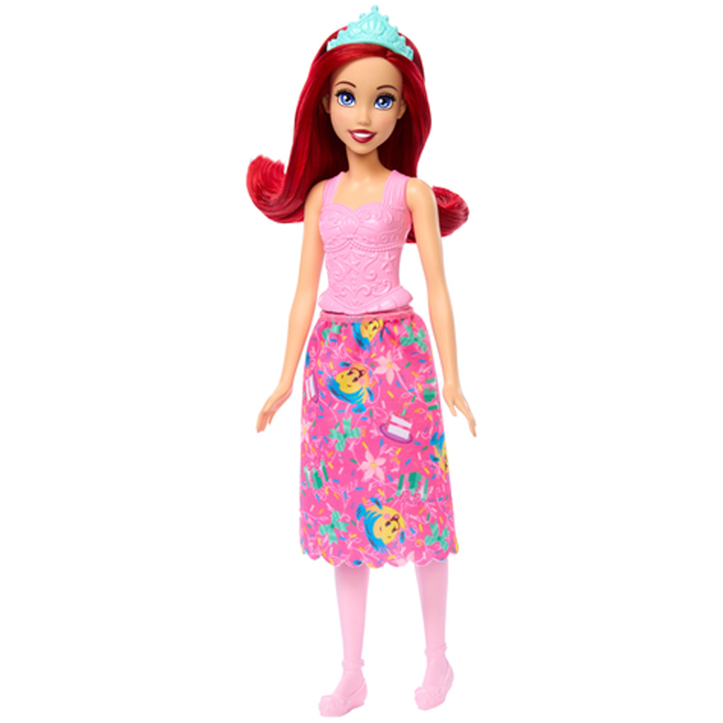 imagen de Princesas Disney: Muñeca Ariel princesa de fiesta – Mattel 2