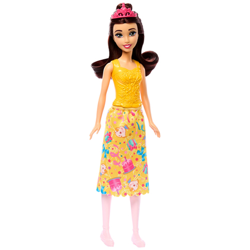 imagen de Princesas Disney: Muñeca Bella Fiesta – Mattel 2