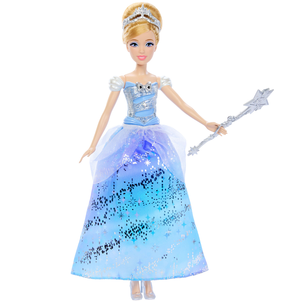 imagen de Princesas Disney: Muñeca Cenicienta Mágica - Mattel 2