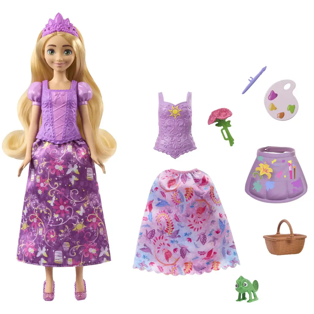 imagen de Princesas Disney: Set de juego de Rapunzel - Mattel 2