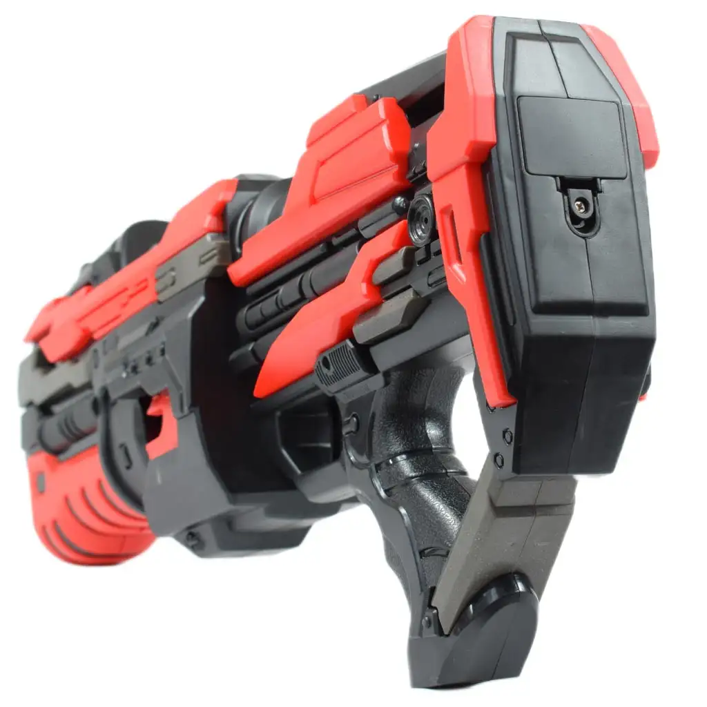 imagen de Pro Attack: Arma de dardos de esponja electrónica con cargador y balas de 45cm 2