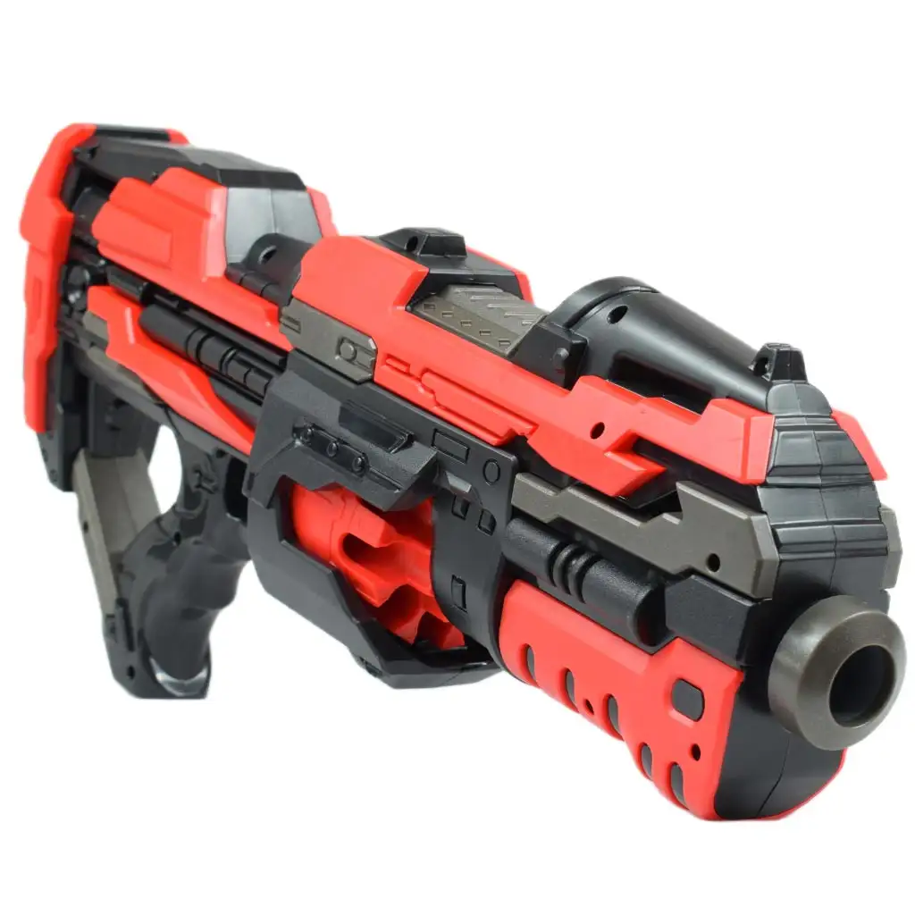 imagen de Pro Attack: Arma de dardos de esponja electrónica con cargador y balas de 45cm 4